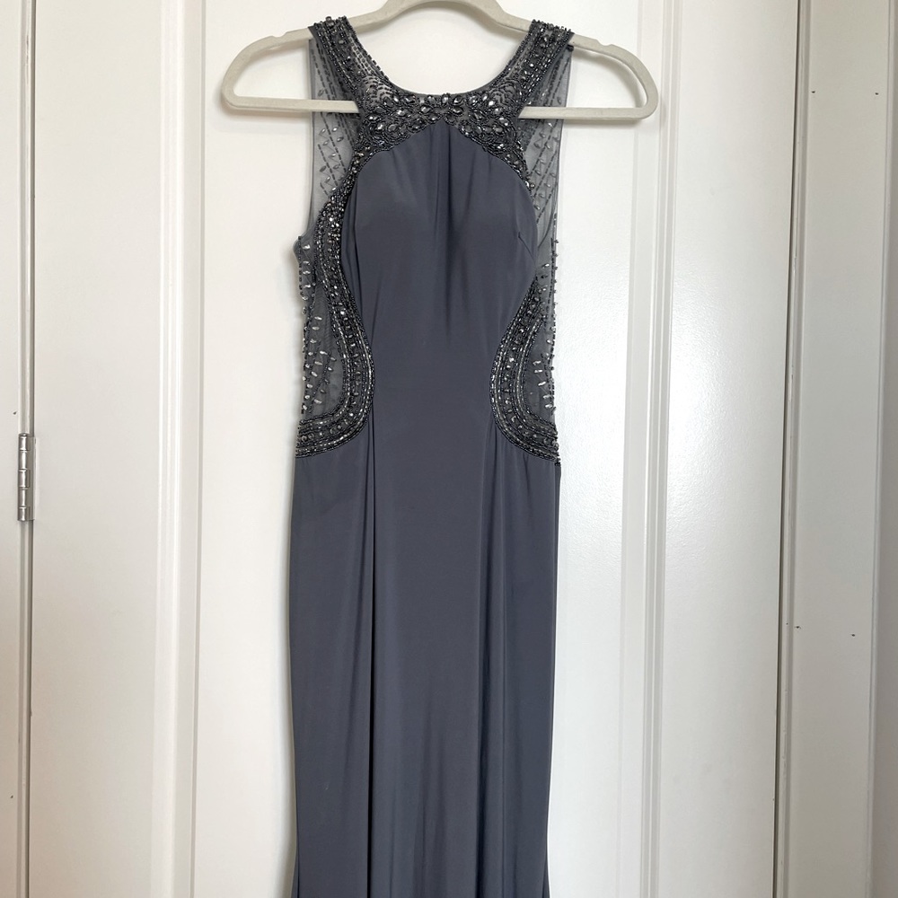 dave and johnny beaded dresses Dave and Johnny 12198 Prom Dress - Ice Blue main image 1